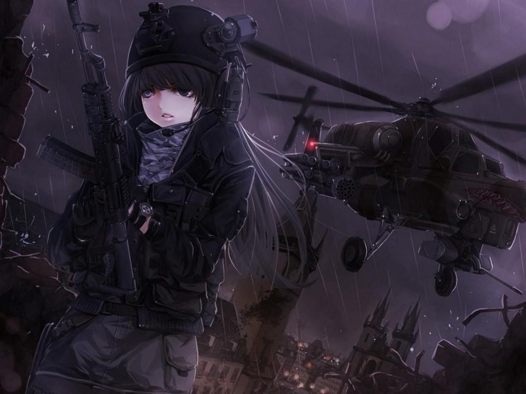 Непобедимый солдат аниме