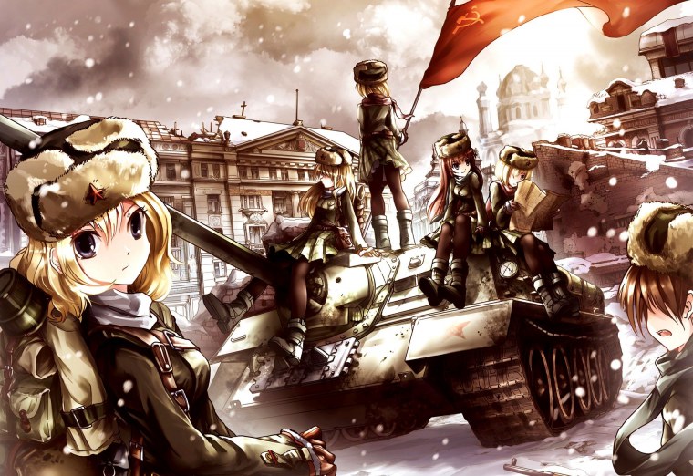 Girls und Panzer СССР