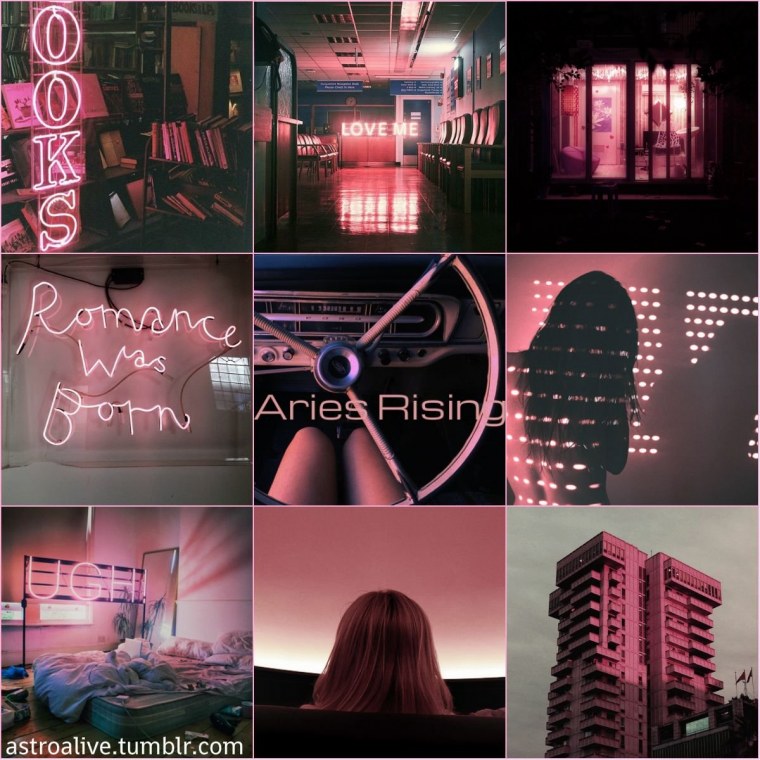 Неоновый коллаж