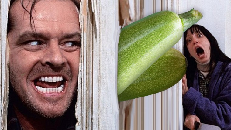 Много огурцов на грядке