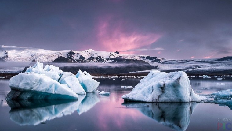 Бухта айсбергов Исландия