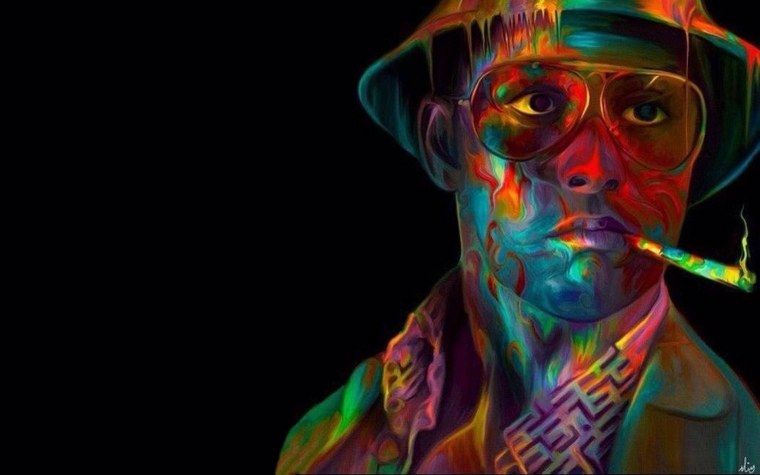 Рауль Дюк арт