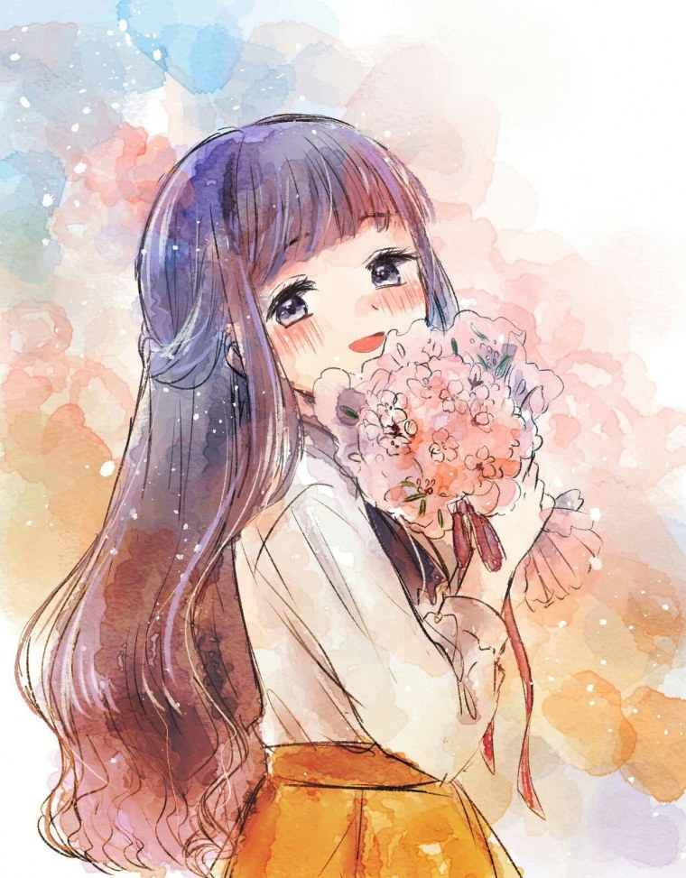 Аниме девушки милые