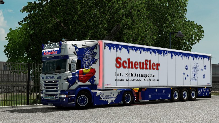 Фура Скания тюнинг