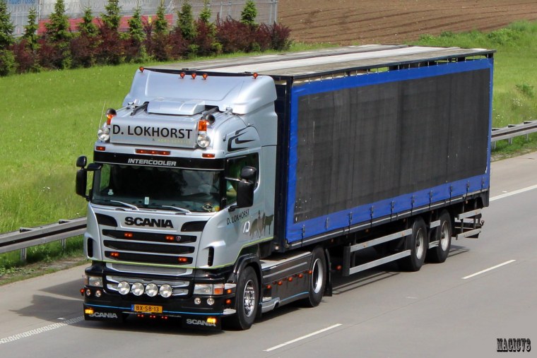 Грузовик Скания тюнингованный