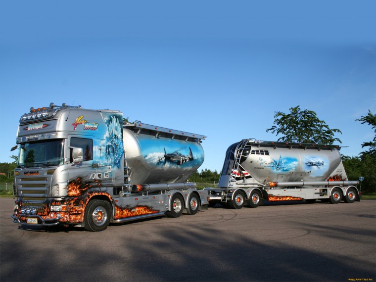 Scania цистерна Tuning