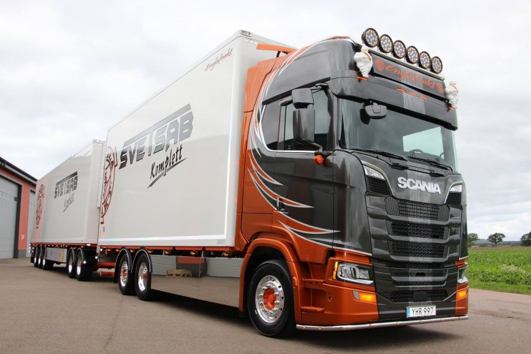 Фургон Скания 8х2