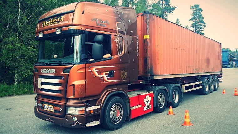 Scania r500 фура