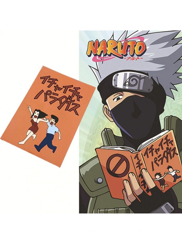 Аниме Наруто Какаси и книжка