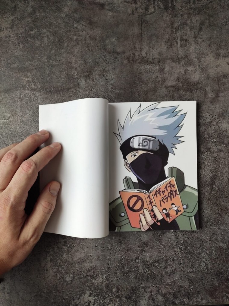 Наруто книга Какаши