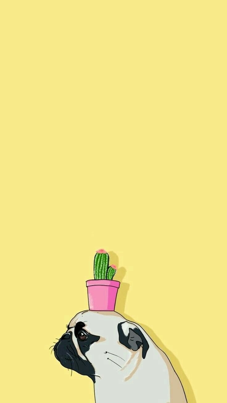 Желтый фон Минимализм