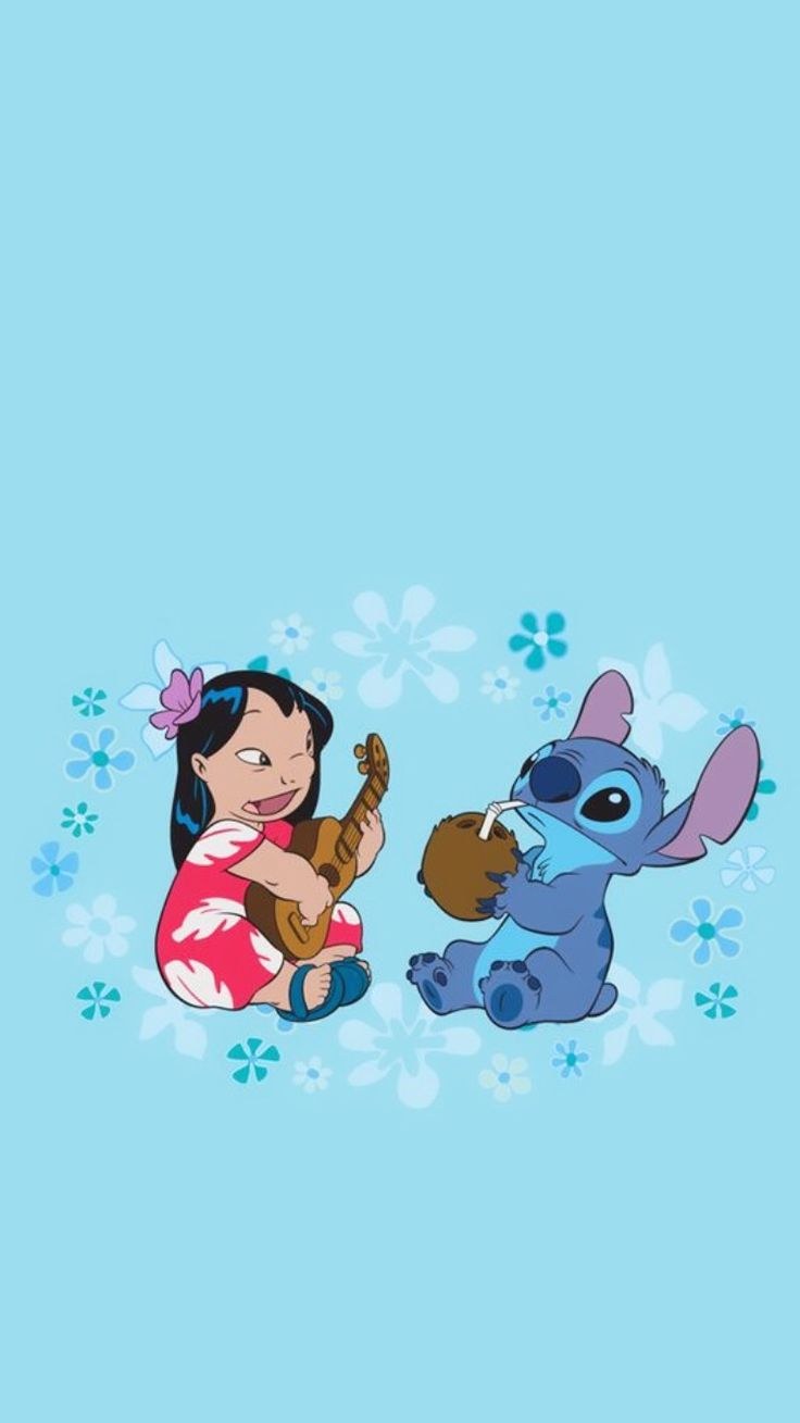 Обои в стиле микимауса