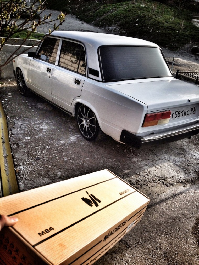 Тюнингованные машины ВАЗ 2107 БПАН