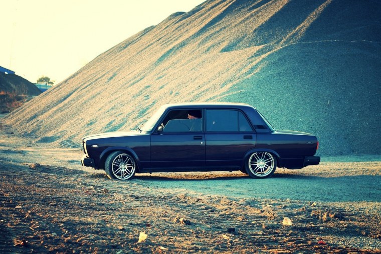 ВАЗ 2107 белая