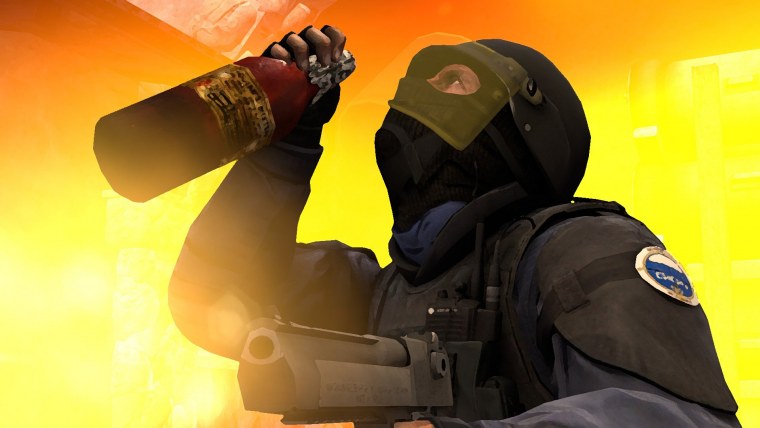 Красный керамбит КС го