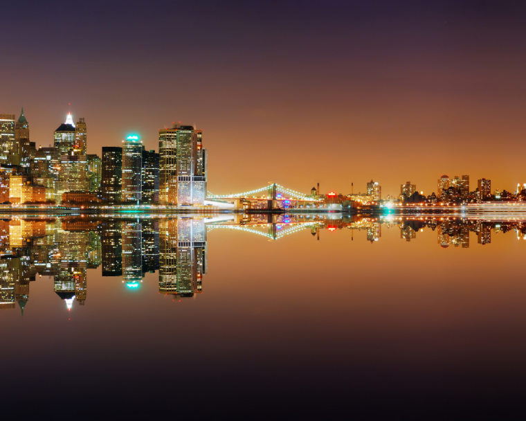 Панорама города