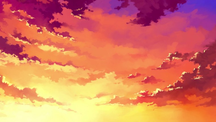 Аниме пейзаж