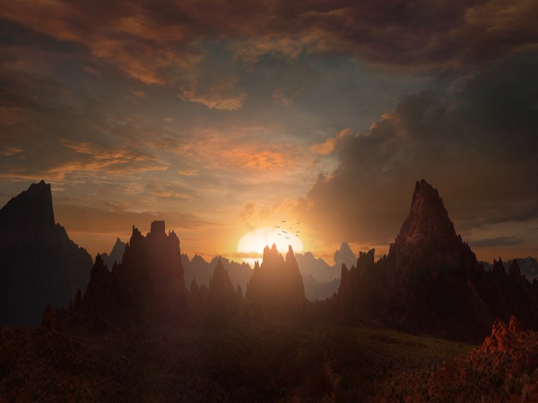 Самые красивые закаты фэнтези