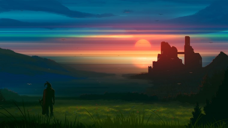 Аниме закат