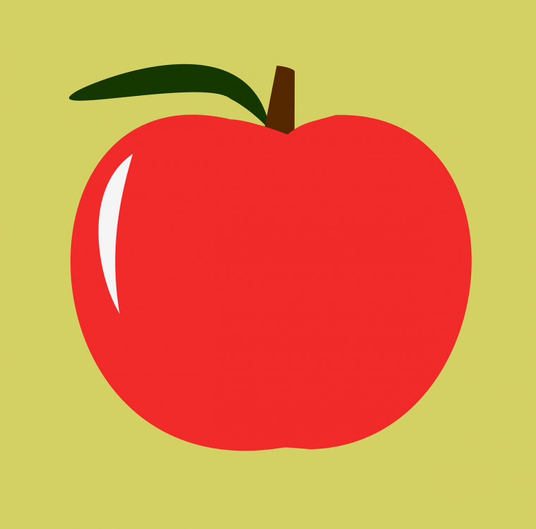 Яблоко Векторная Графика