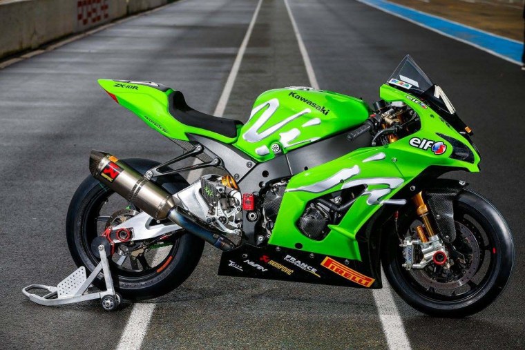 Спортивный мотоцикл Кавасаки