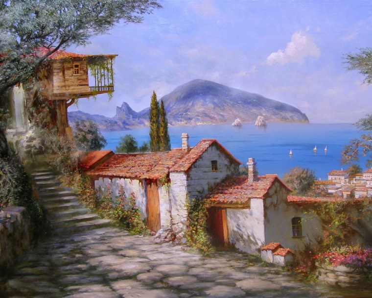 Милюков Александр Южный пейзаж