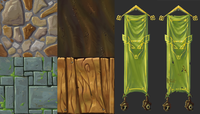 Hand Paint текстурирование