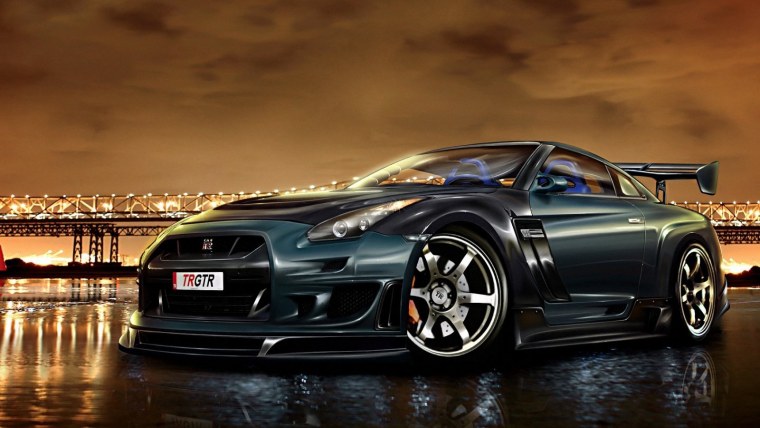 Ниссан ГТР Р 35 арт