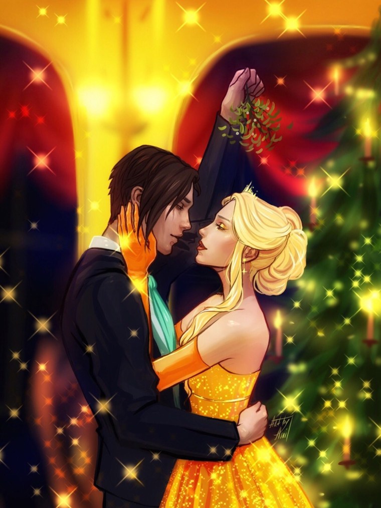 Стелла и Брендон арт