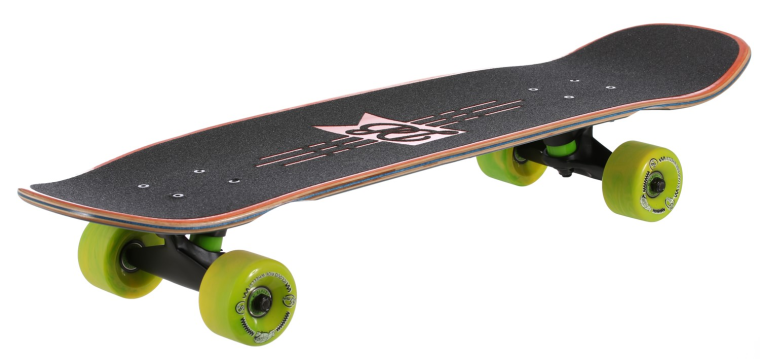 Скейтборд на белом фоне