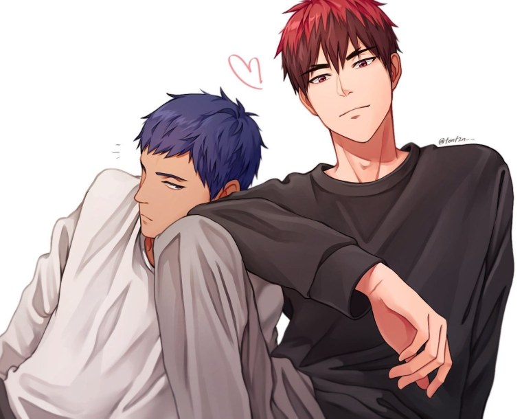 Кагами баскетбол Куроко арт