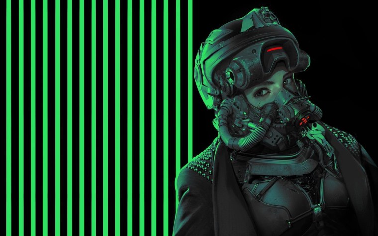 Cyberpunk 2077 противогаз