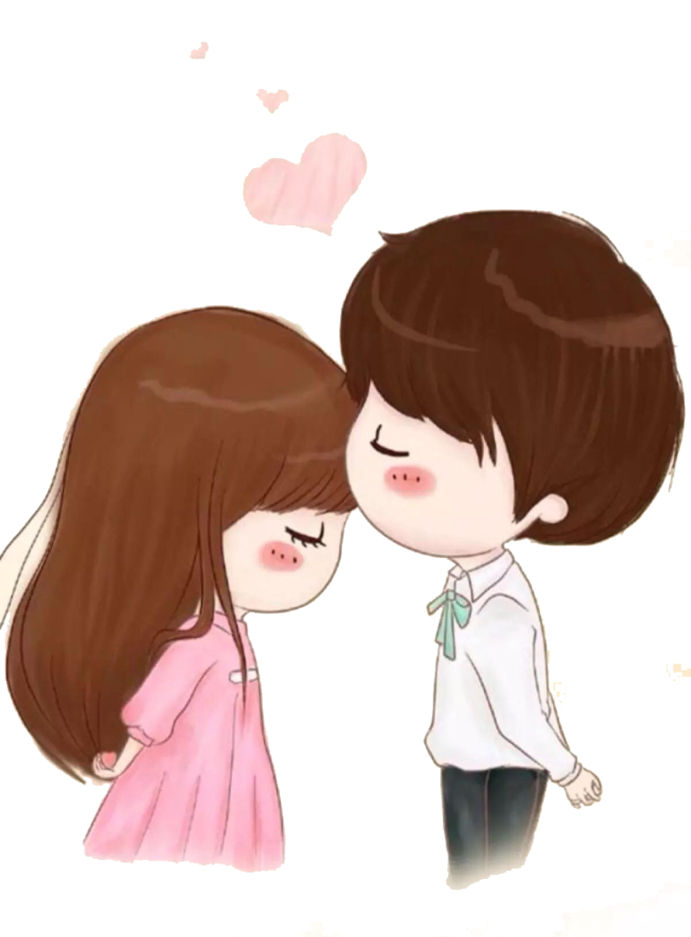 Милые мультяшные пары