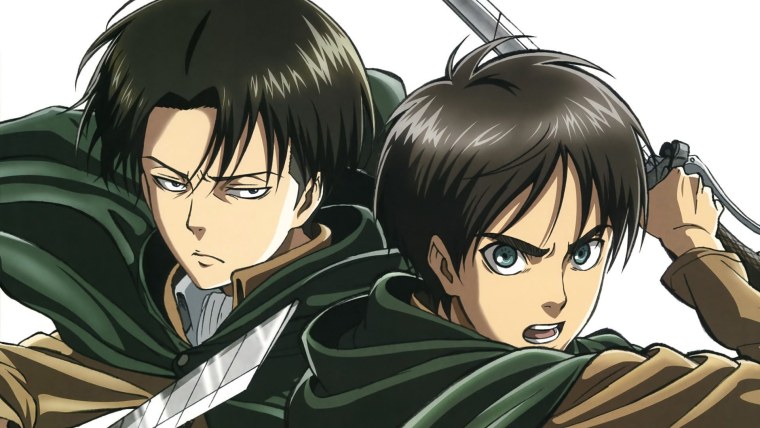 Атака титанов 1080 Леви