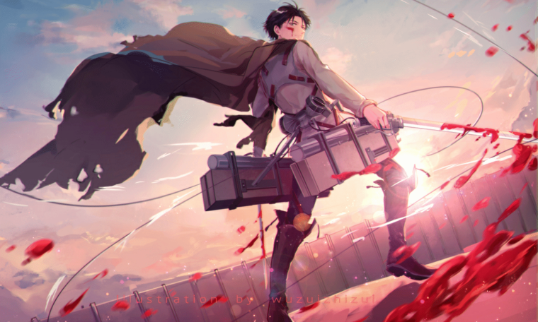 Леви Аккерман 4к