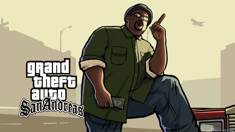 Grand Theft auto San Andreas загрузочные экраны