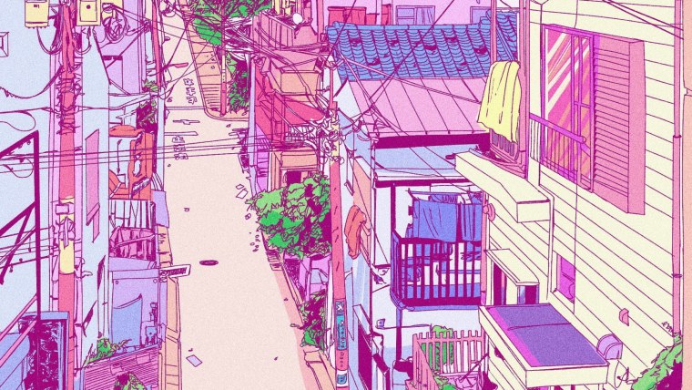 Аниме обои Эстетика