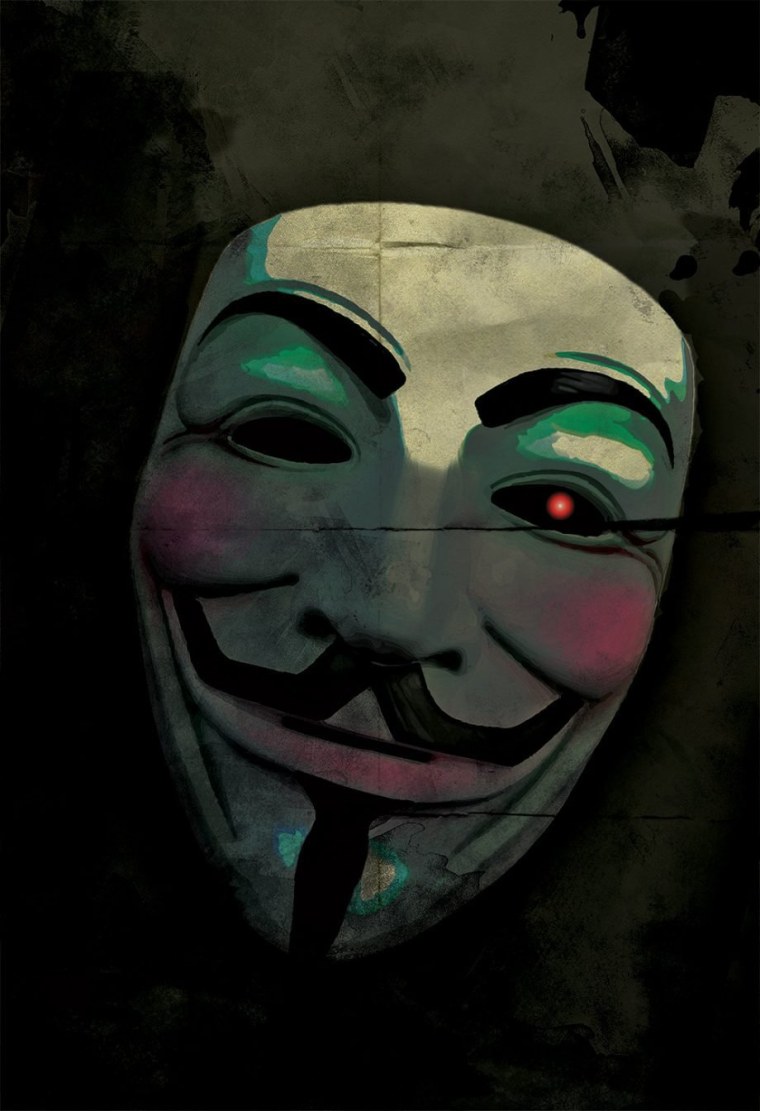 Маска Анонимуса, маска вендетта