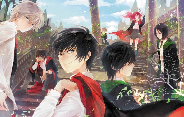 Гарри Поттер арты аниме