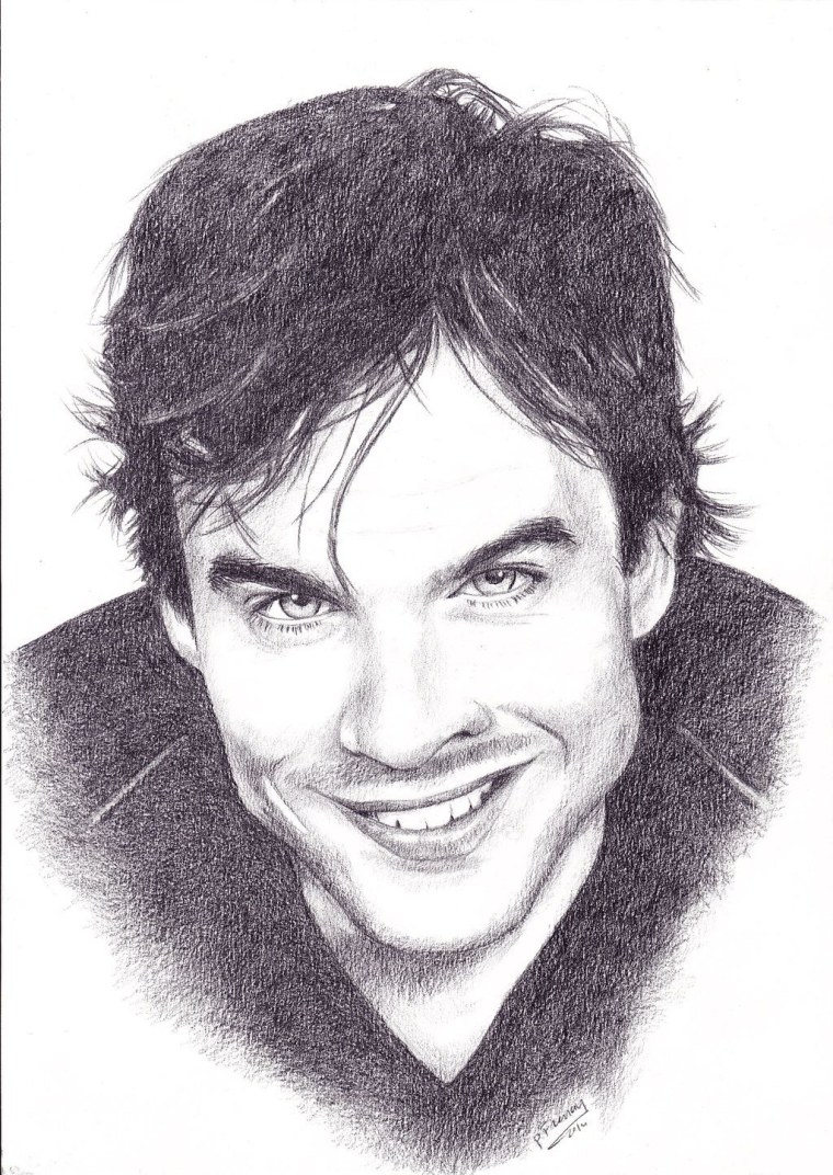 Йен Сомерхолдер портрет