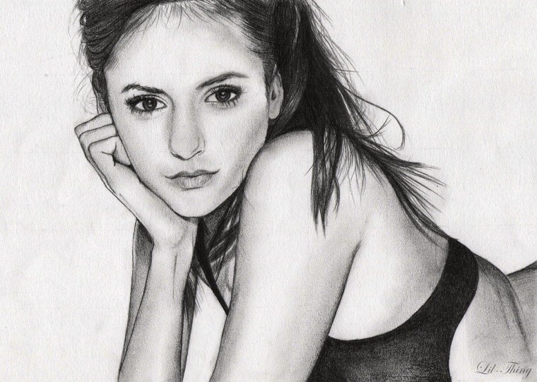 Елена Гилберт портрет