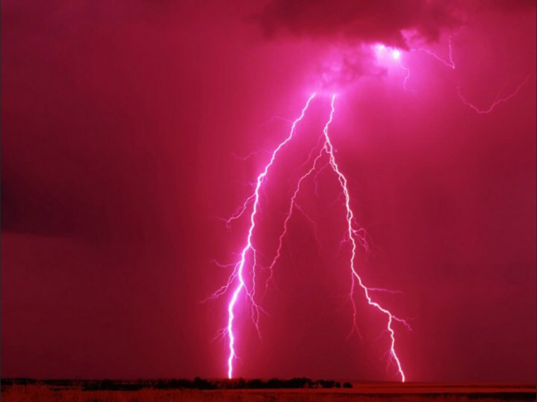 Красная молния