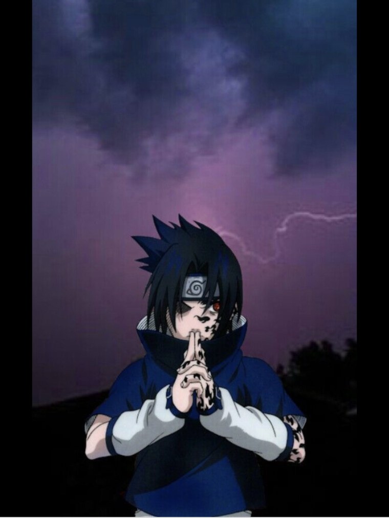 Саске с факом