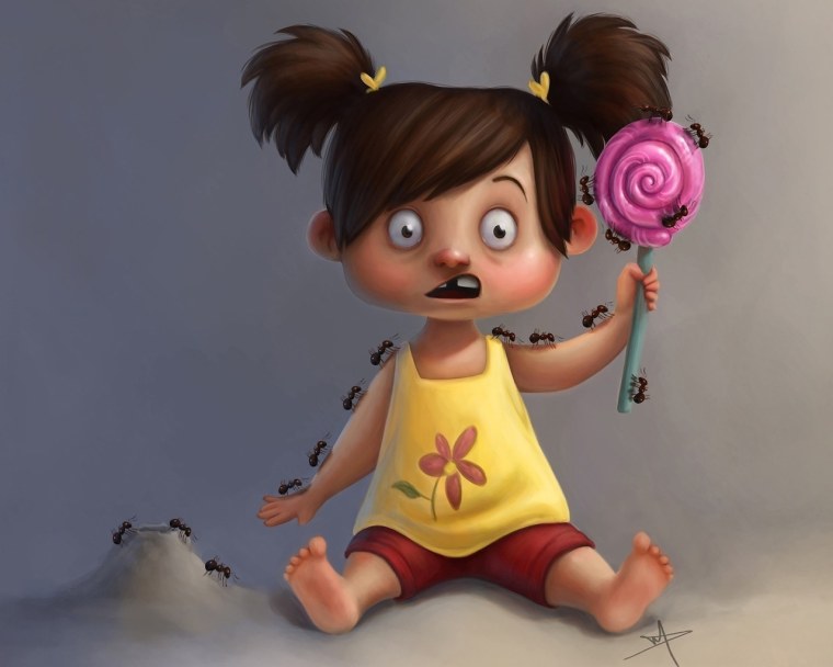 Прикольные мультяшные девочки