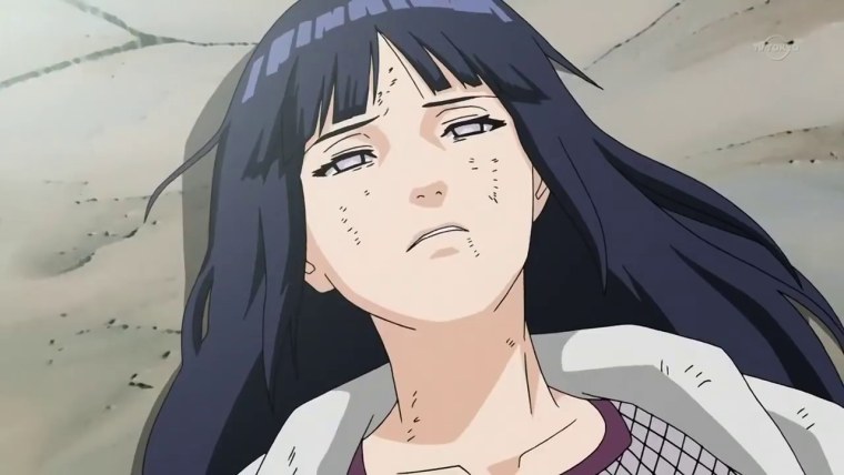 Хината Хьюга в крови