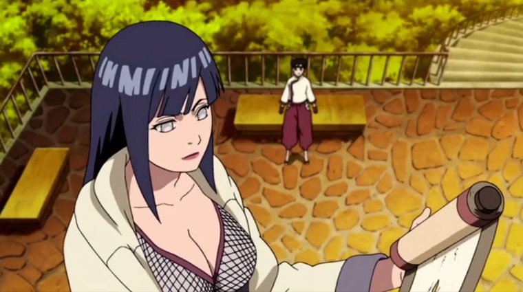 Хината Хьюга удивлена