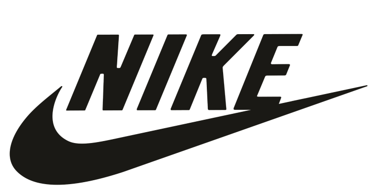 Nike logo White
