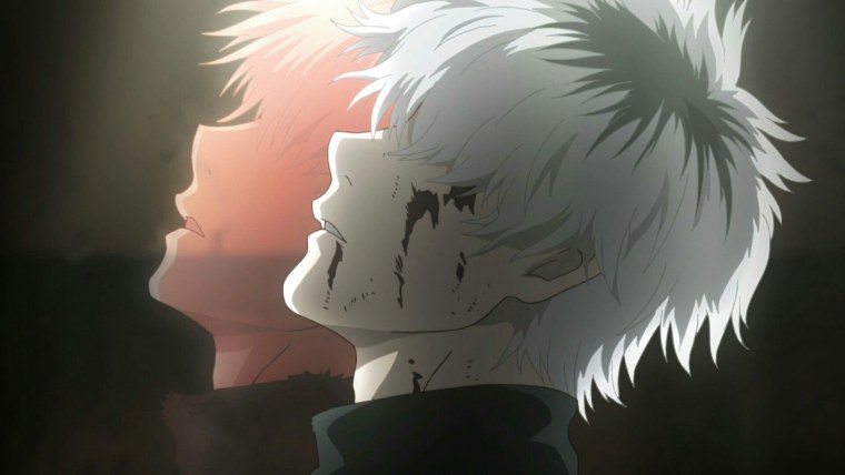 Арима выколил глаза Канеки