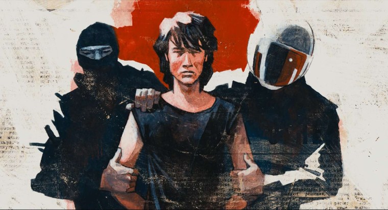 Виктор Цой портреты живопись