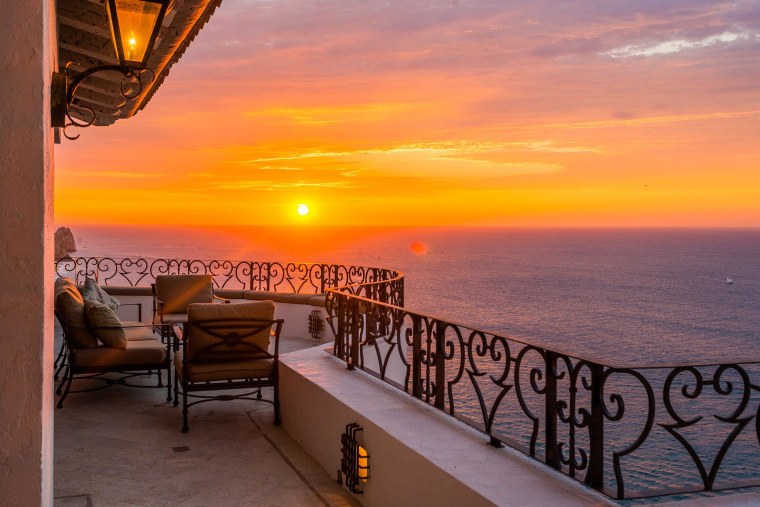 Красивый вид с балкона